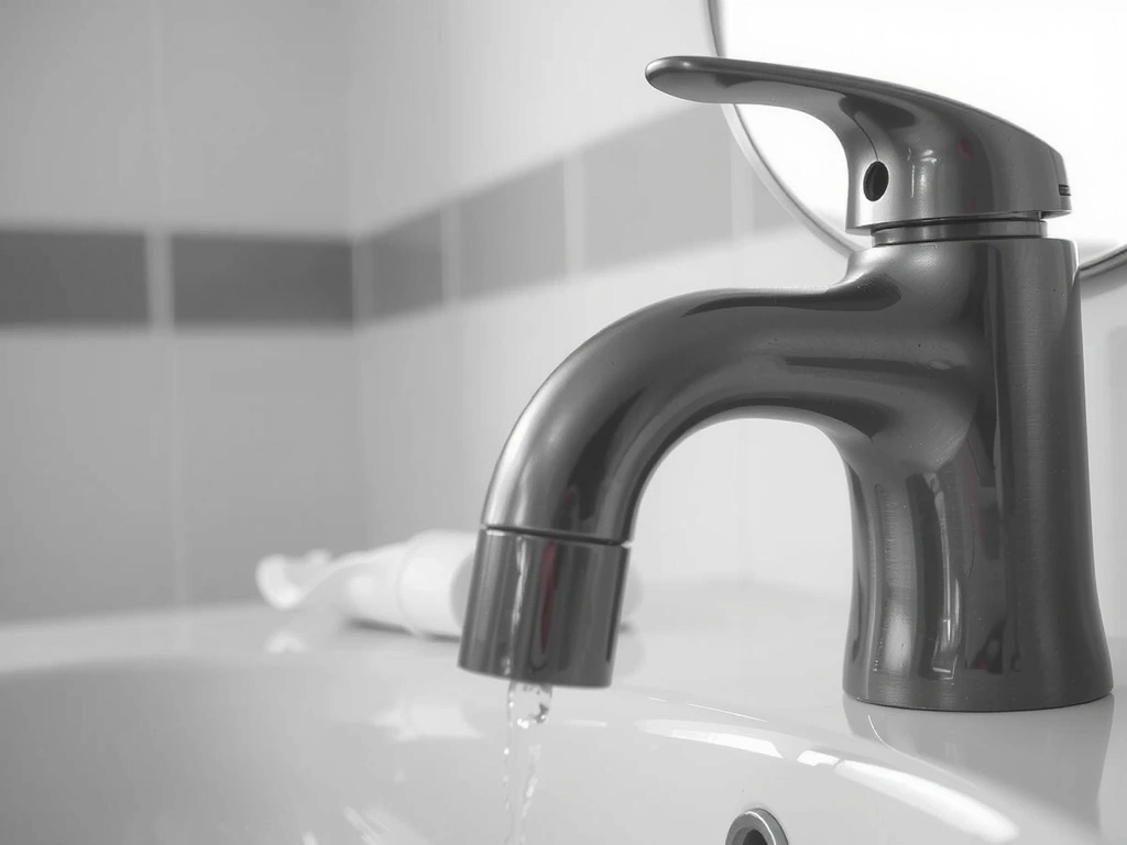 Detalle de baño limpio